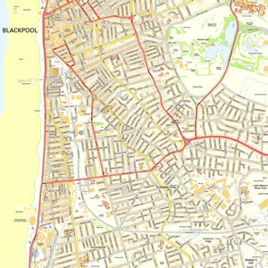 Blackpool Map