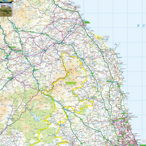 Northumberland Map